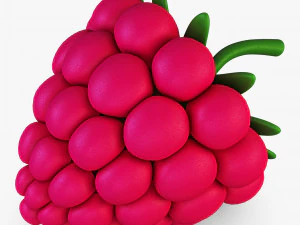 мультфильм малина v 2 3D Модель