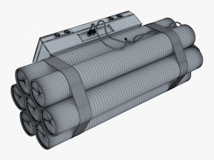 dynamite digital time bomb v 1 Modelo 3D