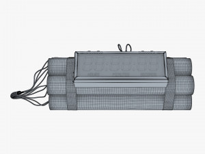 dynamite digital time bomb v 1 Modelo 3D