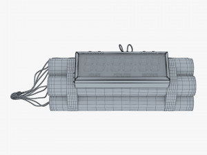 dynamite digital time bomb v 1 Modelo 3D