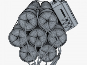 dynamite digital time bomb v 1 Modelo 3D