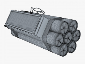dynamite digital time bomb v 1 Modelo 3D