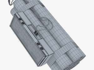 dynamite digital time bomb v 1 Modelo 3D