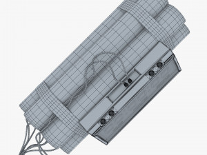 dynamite digital time bomb v 1 Modelo 3D