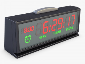 digital clock v 1 Modèle 3D