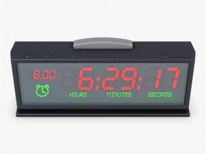 reloj digital v 1 Modelo 3D