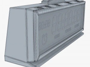 reloj digital v 1 Modelo 3D