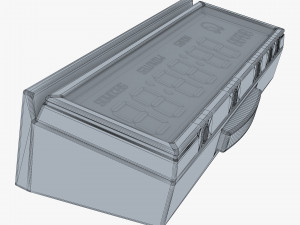 digital clock v 1 3D 模型