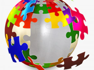 colored sphere puzzle v 1 3D Model