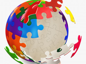 colored sphere puzzle v 3 Modèle 3D