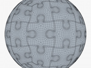 colored sphere puzzle v 3 Modèle 3D
