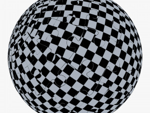 colored sphere puzzle v 4 3D मॉडल