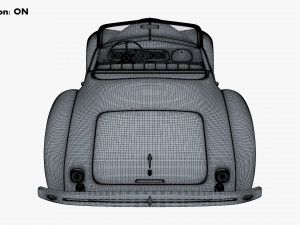 generic cabriolet retro car v 1 3D Модель