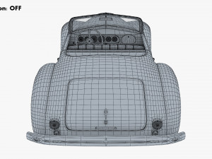 generic cabriolet retro car v 1 3D Модель