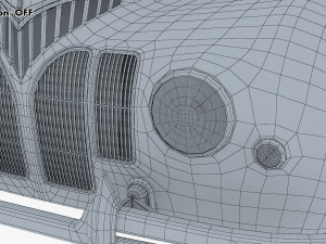 generic cabriolet retro car v 1 3D Модель