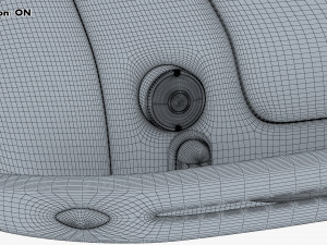 generic cabriolet retro car v 1 3D Модель
