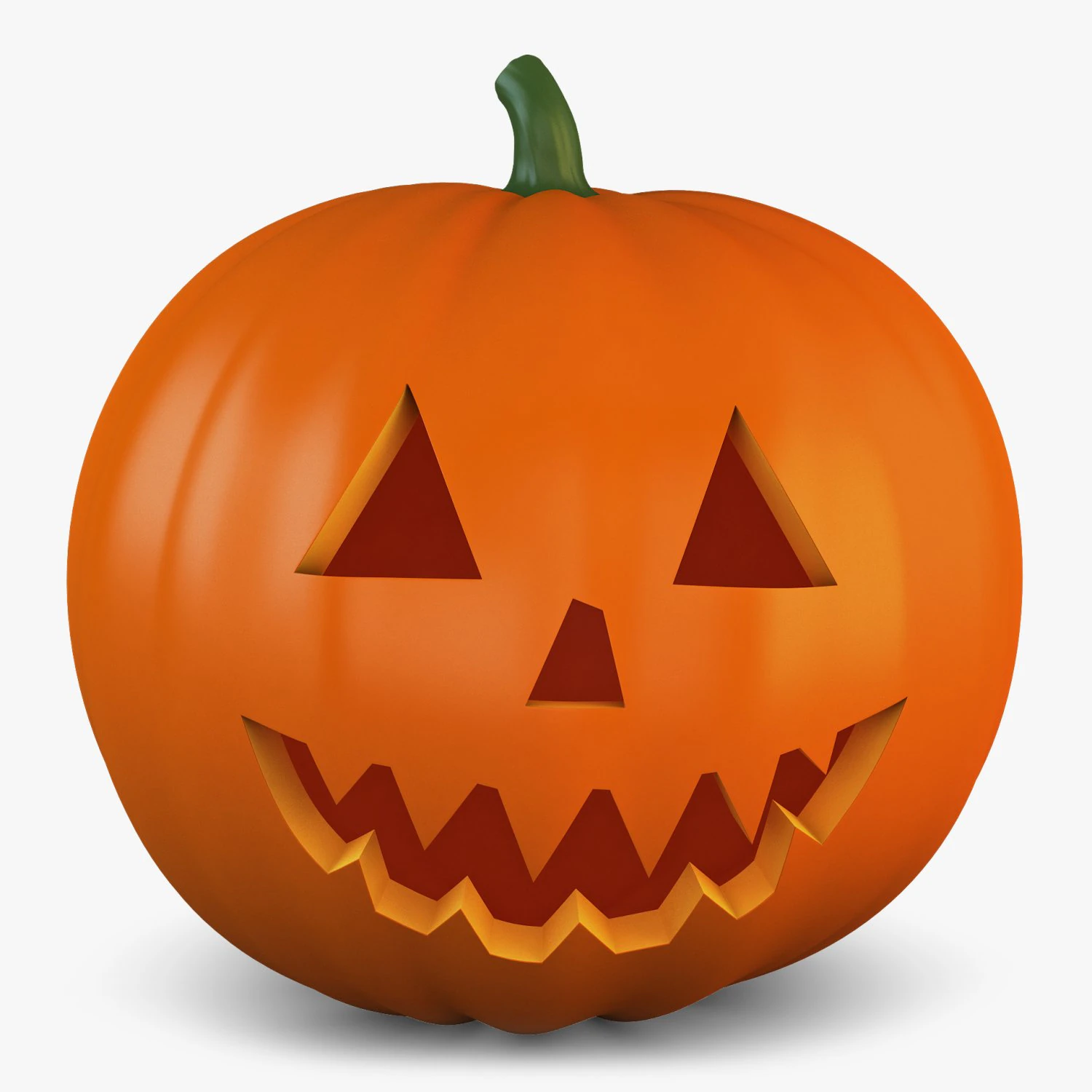 halloween pumpkin v 1 3D Model .c4d .max .obj .3ds .fbx .stl .blend 