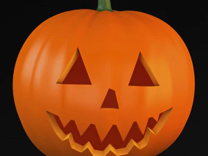 halloween pumpkin v 1 3D Model