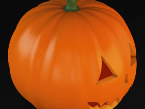 halloween pumpkin v 1 3D Model