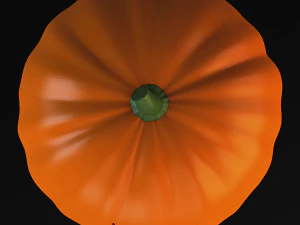 halloween pumpkin v 1 3D Model