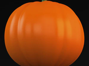 halloween pumpkin v 1 3D Model