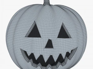 halloween pumpkin v 1 3D Model