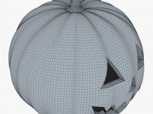 halloween pumpkin v 1 3D Model