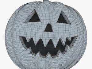 halloween pumpkin v 1 3D Model