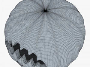 halloween pumpkin v 1 3D Model