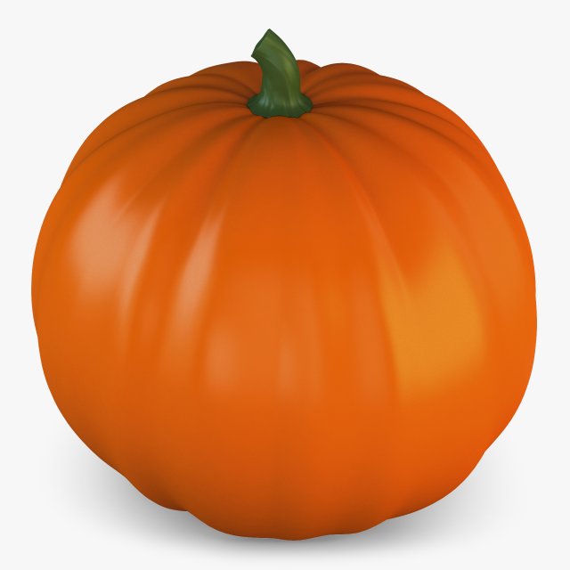 cartoon pumpkin v 1 Modelo 3D .c4d .max .obj .3ds .fbx .stl .blend 