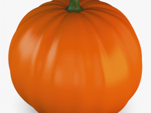 cartoon pumpkin v 1 3Dモデル