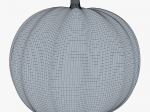 cartoon pumpkin v 1 Modelo 3D