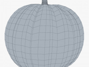 cartoon pumpkin v 1 Modelo 3D