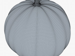 cartoon pumpkin v 1 Modelo 3D