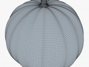 cartoon pumpkin v 1 3D Model