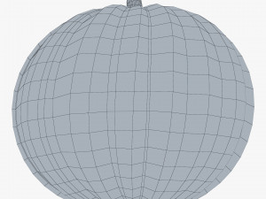 cartoon pumpkin v 1 Modelo 3D