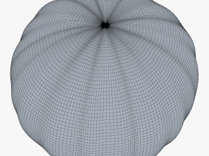 cartoon pumpkin v 1 Modelo 3D