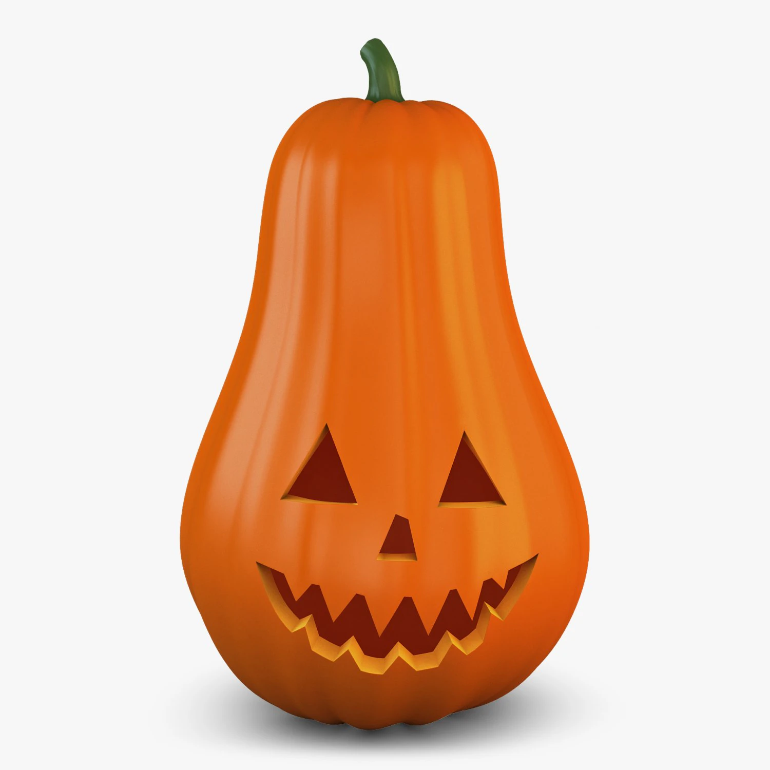 halloween pumpkin v 2 3D Model .c4d .max .obj .3ds .fbx .stl .blend 