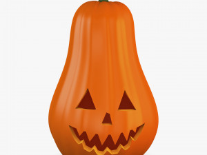 halloween pumpkin v 2 3D Model