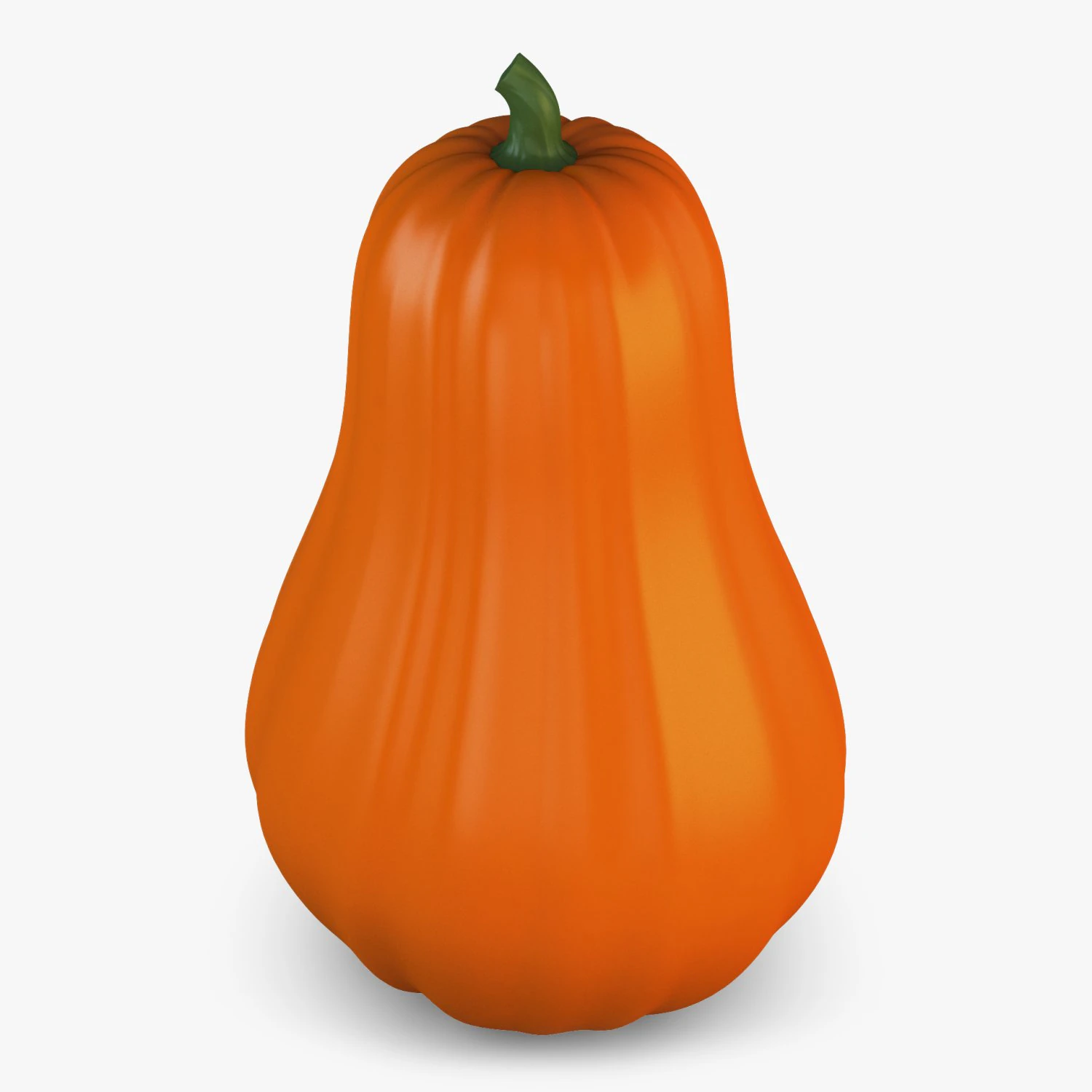 cartoon pumpkin v 2 3D Model .c4d .max .obj .3ds .fbx .stl .blend