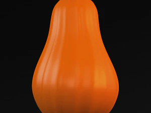 cartoon pumpkin v 2 3D Model