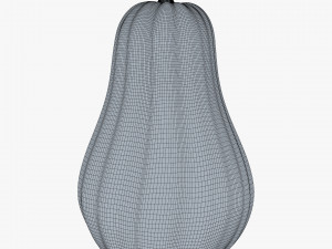 cartoon pumpkin v 2 3D Model