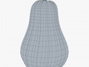 cartoon pumpkin v 2 3D Model