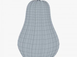cartoon pumpkin v 2 3D Model