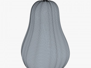 cartoon pumpkin v 2 3D Model