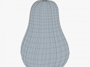 cartoon pumpkin v 2 3D Model