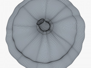 cartoon pumpkin v 2 3D Model