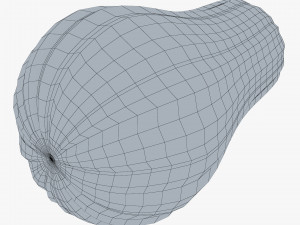 cartoon pumpkin v 2 3D Model