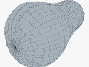 cartoon pumpkin v 2 3D Model