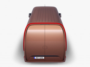 generic commercial cargo van v 1 3D मॉडल